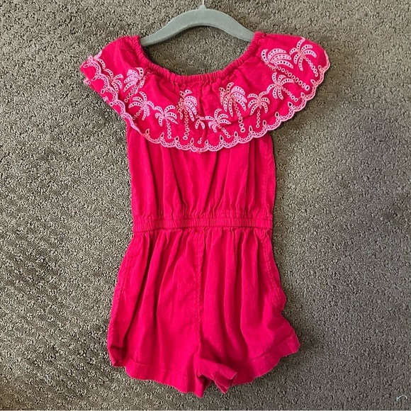 Old Navy Pink Jumpsuit Relaxed Fit Elastic Waist - Picture 3 of 3